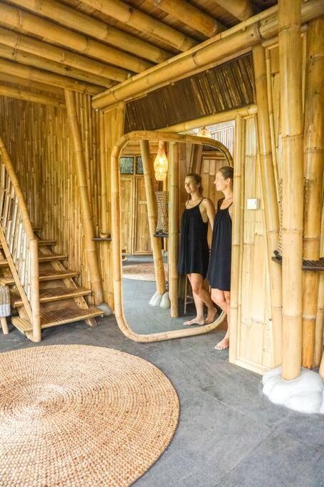 Eco Bamboo Island Bali - Bamboo House #4 Villa Selat Kültér fotó