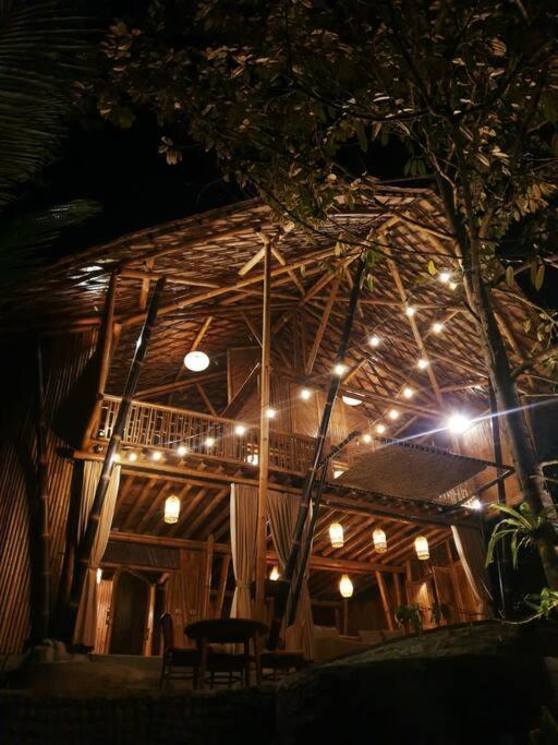 Eco Bamboo Island Bali - Bamboo House #4 Villa Selat Kültér fotó