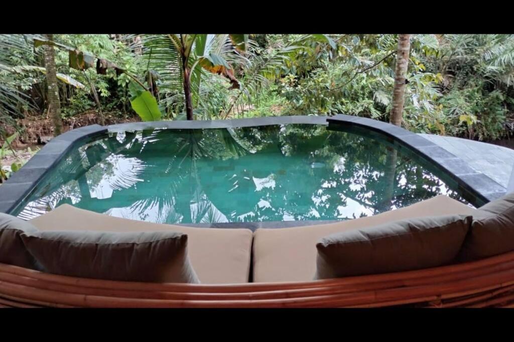 Eco Bamboo Island Bali - Bamboo House #4 Villa Selat Kültér fotó