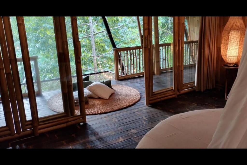 Eco Bamboo Island Bali - Bamboo House #4 Villa Selat Kültér fotó